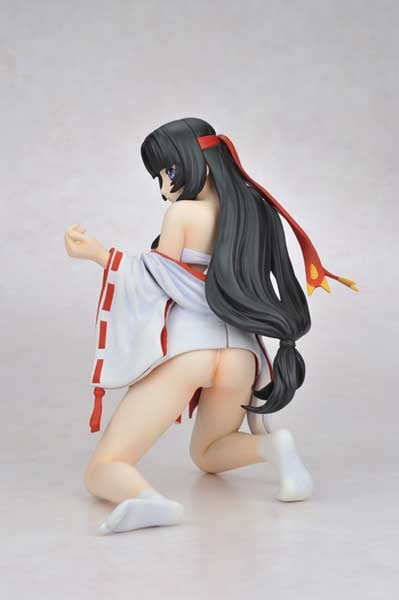 Queen's Blade Collectible Cold Cast Figur / Statue: Musha-Miko Tomoe