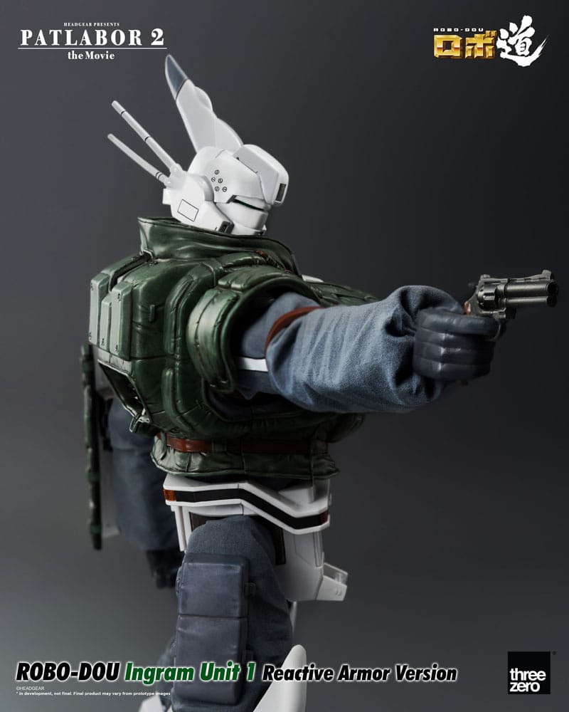Patlabor 2: The Movie Robo-Dou Actionfigur Ingram Unit 1 Reactive Armor Version 23 cm