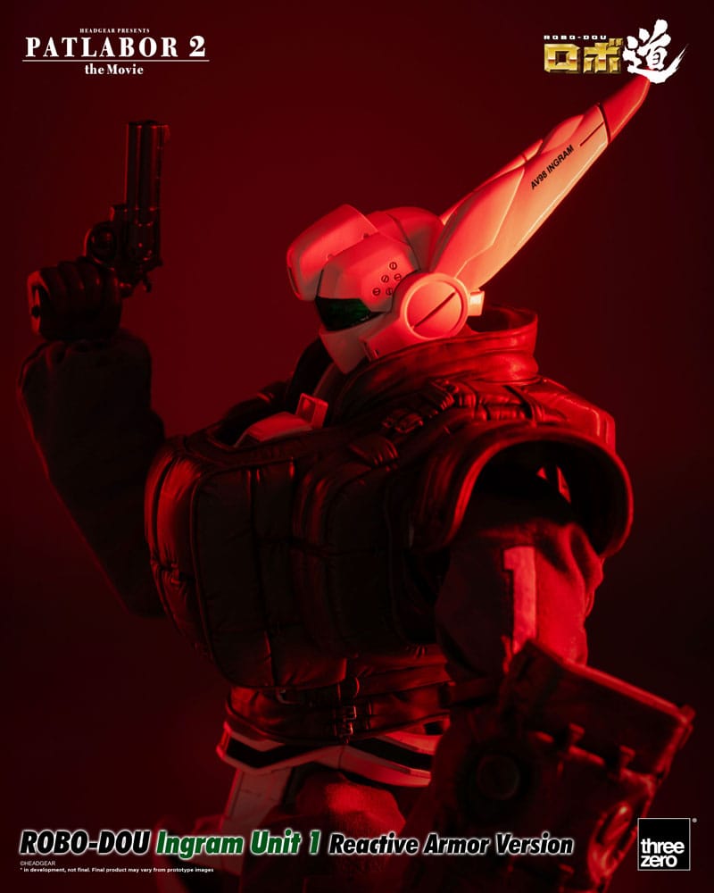 Patlabor 2: The Movie Robo-Dou Actionfigur Ingram Unit 1 Reactive Armor Version 23 cm