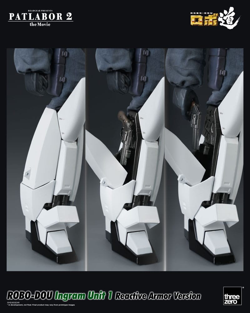Patlabor 2: The Movie Robo-Dou Actionfigur Ingram Unit 1 Reactive Armor Version 23 cm
