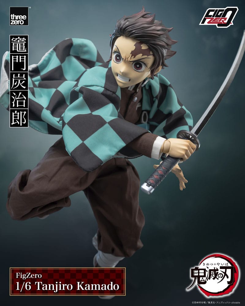 Demon Slayer: Kimetsu no Yaiba FigZero Actionfigur 1/6 Tanjiro Kamado 27 cm