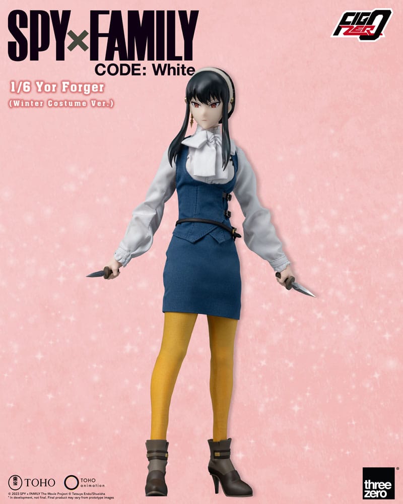 Spy x Family FigZero Actionfigur 1/6 Yor Forger (Winter Costume Ver.) 28 cm