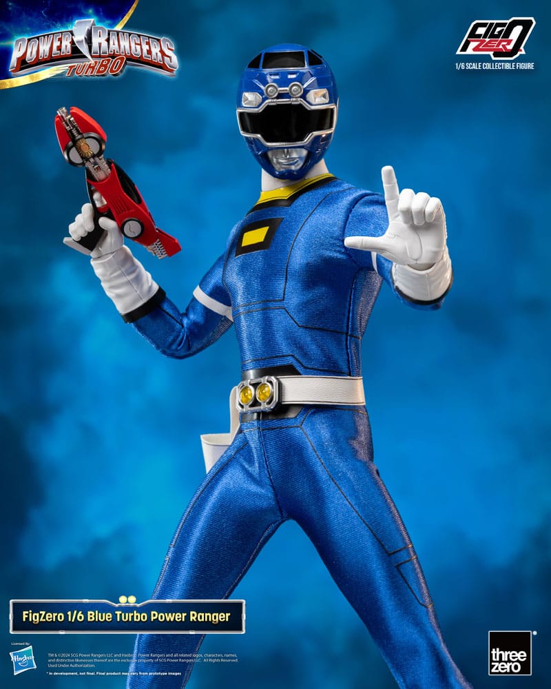 Power Rangers Turbo FigZero Actionfigur 1/6 Blue Turbo Power Ranger 30 cm