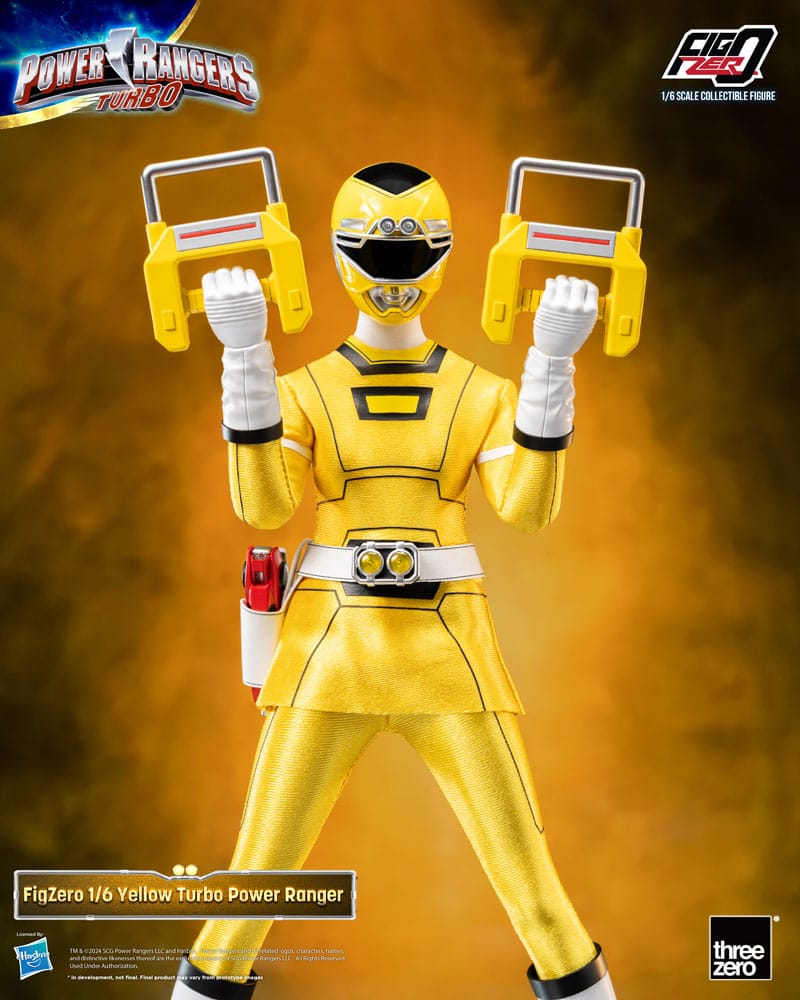 Power Rangers Turbo FigZero Actionfigur 1/6 Yellow Turbo Power Ranger 30 cm