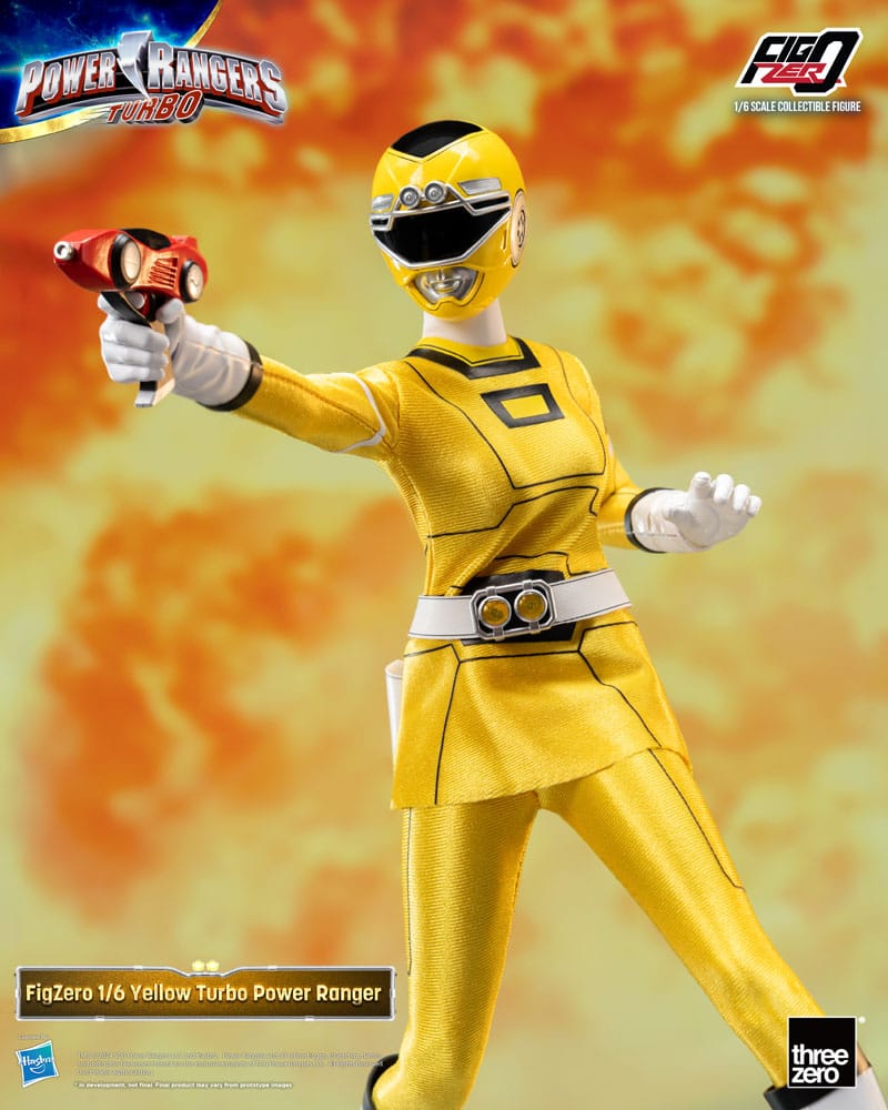 Power Rangers Turbo FigZero Actionfigur 1/6 Yellow Turbo Power Ranger 30 cm