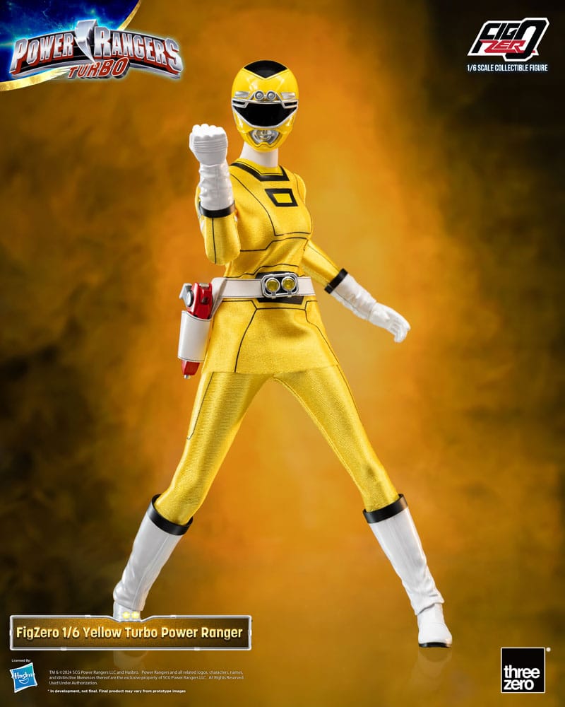 Power Rangers Turbo FigZero Actionfigur 1/6 Yellow Turbo Power Ranger 30 cm