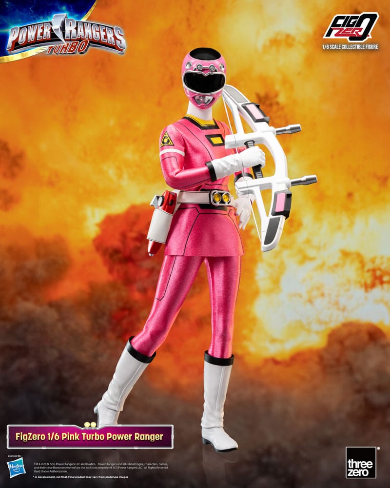 Power Rangers Turbo FigZero Actionfigur 1/6 Pink Turbo Power Ranger 30 cm