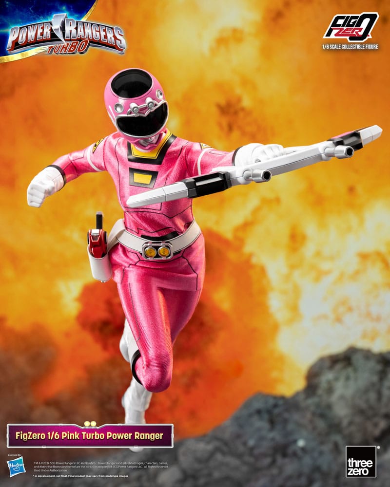 Power Rangers Turbo FigZero Actionfigur 1/6 Pink Turbo Power Ranger 30 cm