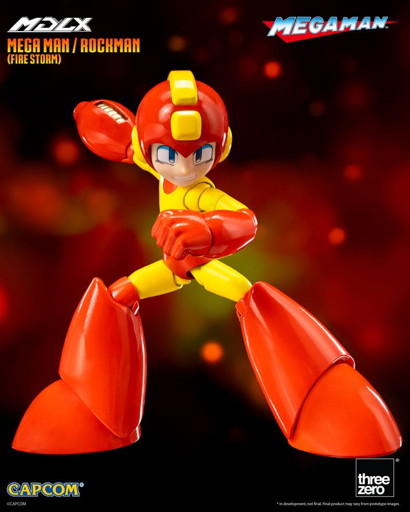 Mega Man MDLX Actionfigur Mega Man / Rockman (Fire Storm) 10 cm
