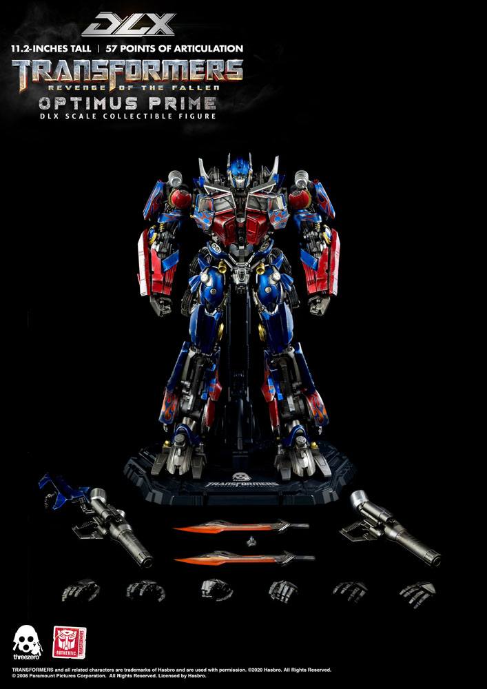 Transformers - Die Rache DLX Actionfigur 1/6 Optimus Prime 28 cm