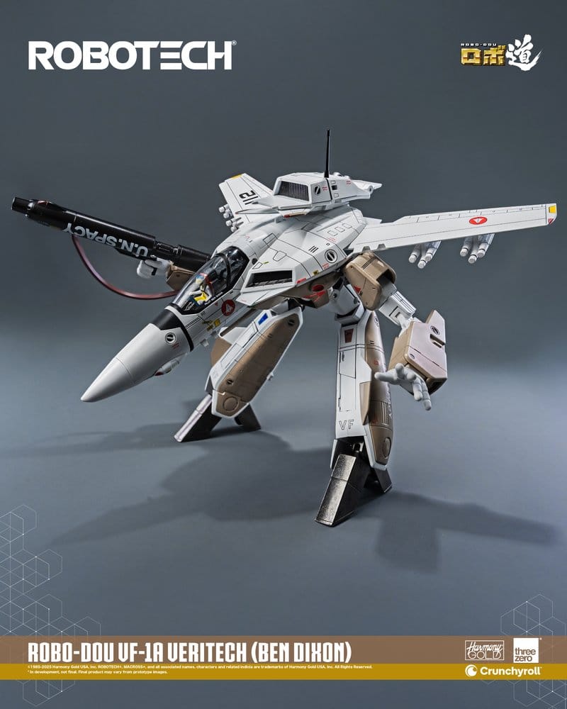 Robotech Actionfigur ROBO-DOU VF-1A Veritech (Ben Dixon) 20 cm