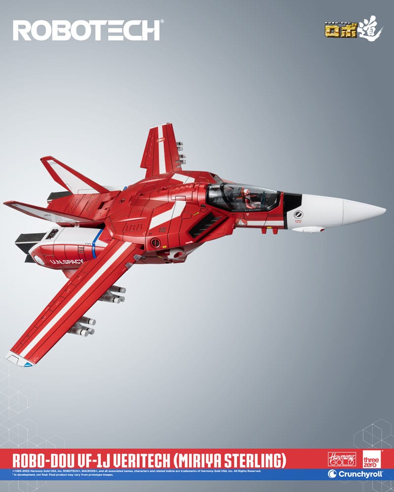 Robotech Actionfigur ROBO-DOU VF-1J Veritech (Miriya Sterling) 20 cm