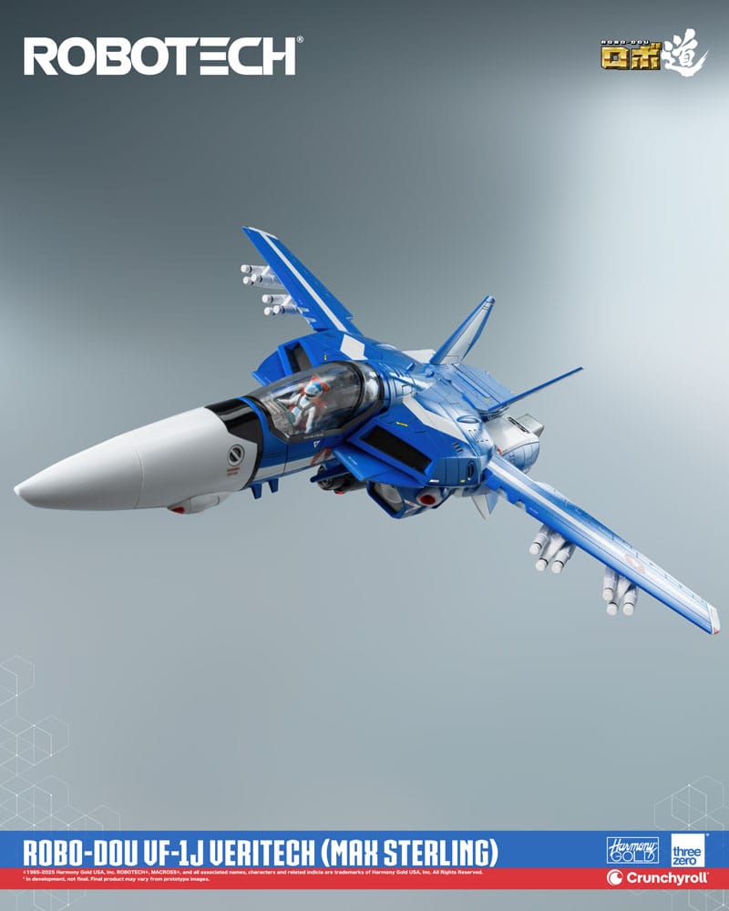 Robotech Actionfigur ROBO-DOU VF-1J Veritech (Max Sterling) 20 cm