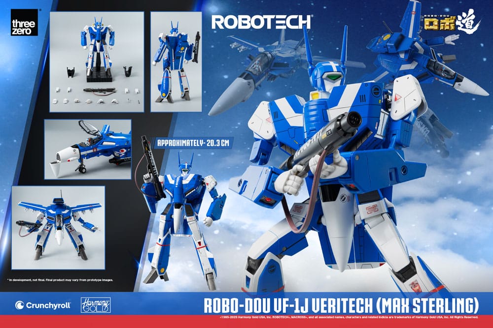 Robotech Actionfigur ROBO-DOU VF-1J Veritech (Max Sterling) 20 cm