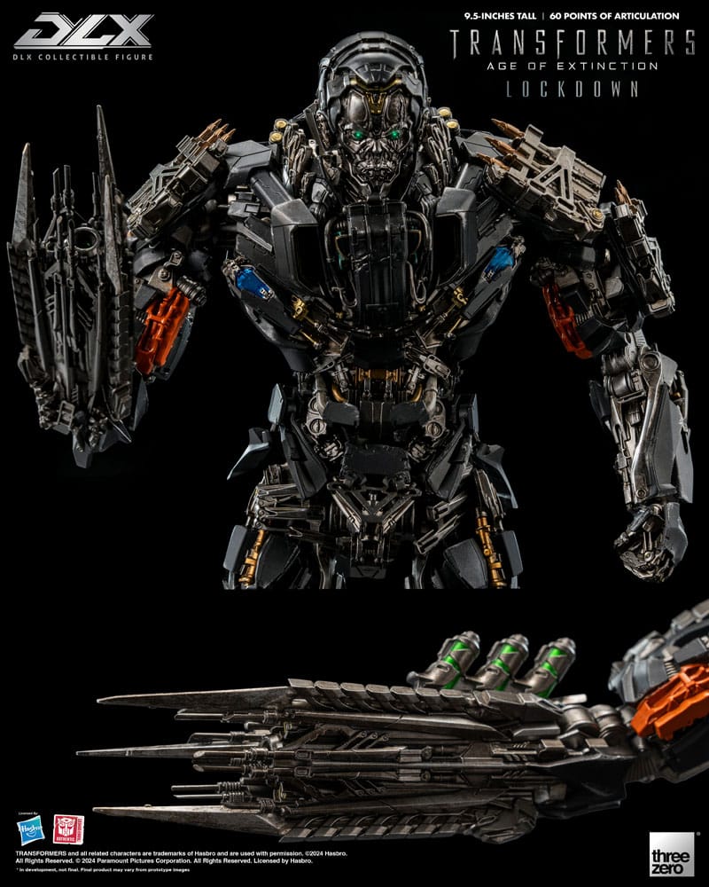 Transformers: Age of Extinction DLX Actionfigur 1/6 Lockdown 24 cm
