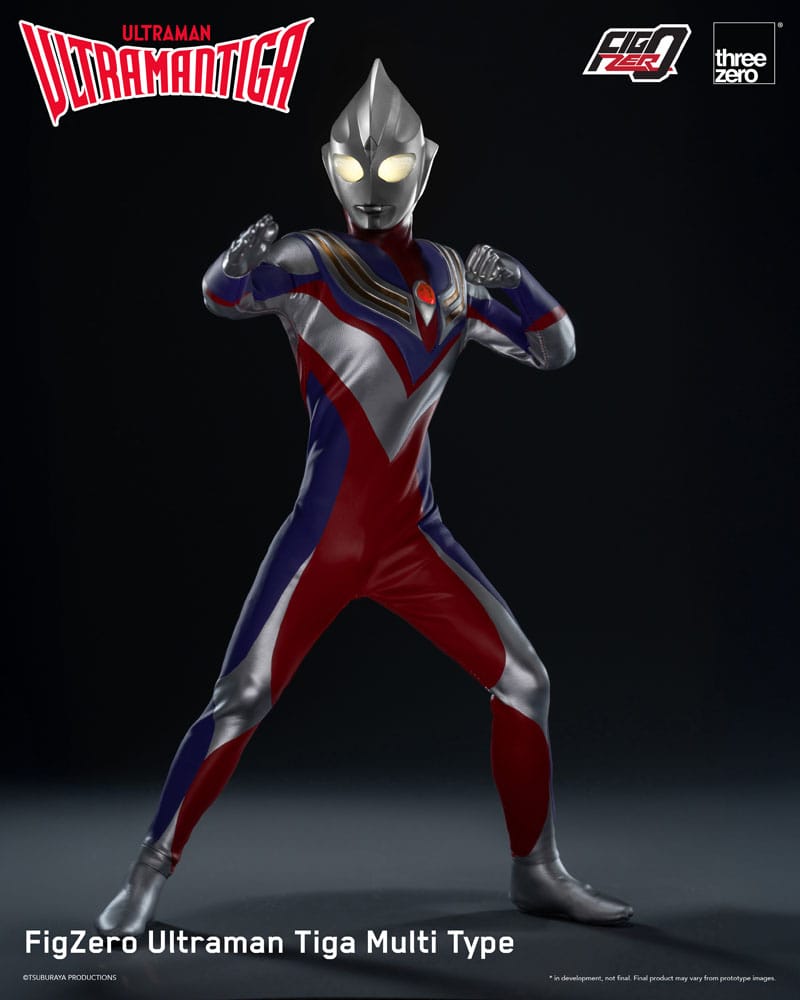 Ultraman Tiga FigZero Actionfigur 1/6 Ultraman Tiga Multi Type 32 cm