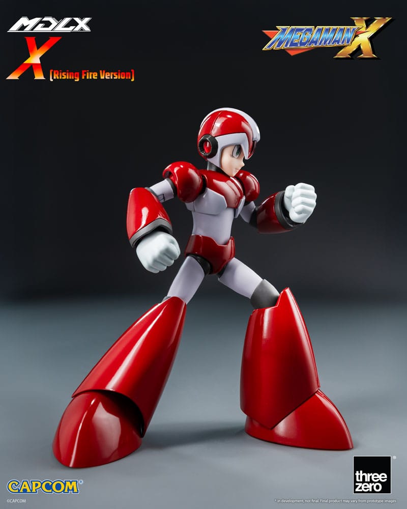 Mega Man MDLX Actionfigur Rockman X / Mega Man X (Rising Fire Version) 12 cm