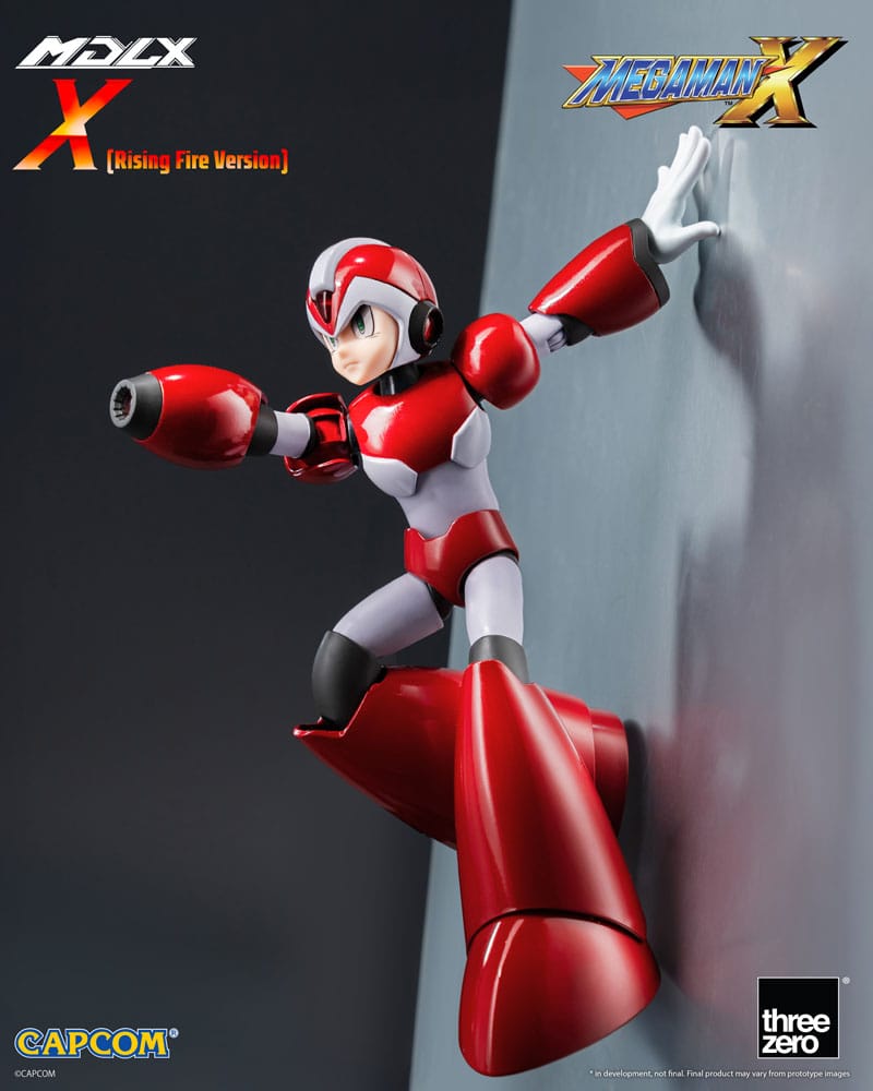 Mega Man MDLX Actionfigur Rockman X / Mega Man X (Rising Fire Version) 12 cm