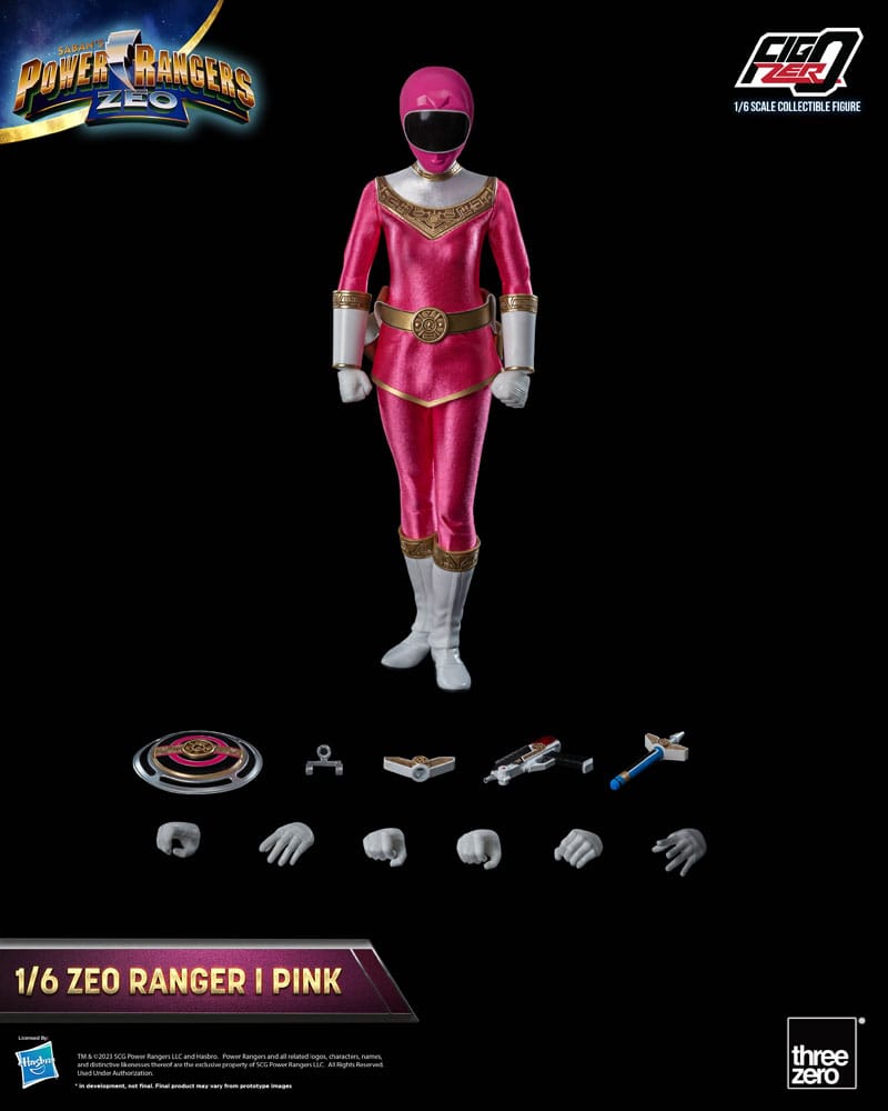 Power Rangers Zeo FigZero Actionfigur 1/6 Ranger I Pink 30 cm