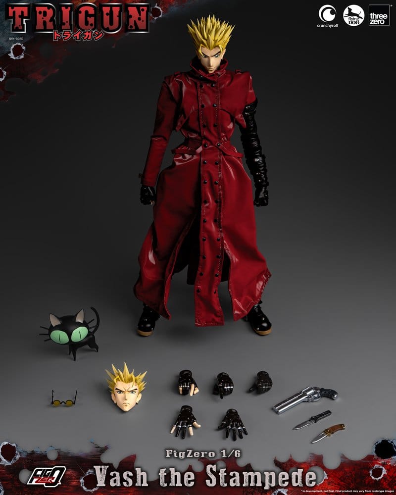 Trigun FigZero Actionfigur 1/6 Vash the Stampede 31 cm
