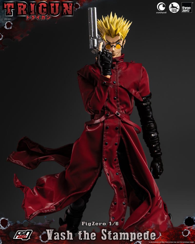 Trigun FigZero Actionfigur 1/6 Vash the Stampede 31 cm