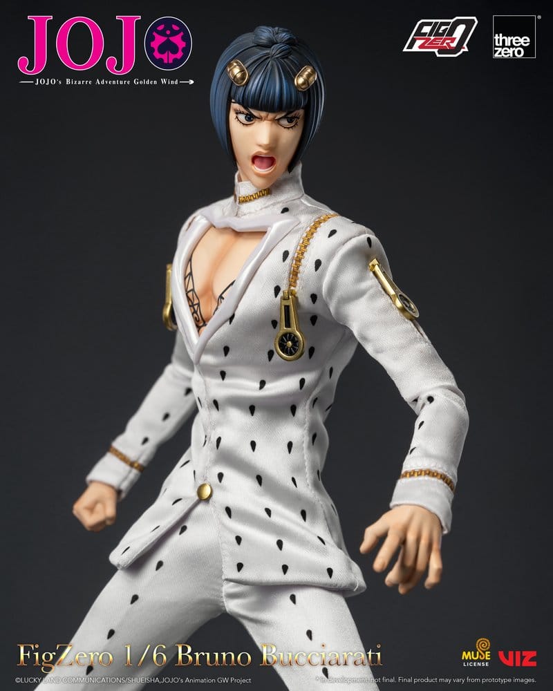 Jojo's Bizarre Adventure: Golden Wind FigZero Actionfigur 1/6 Bruno Bucciarati 31 cm