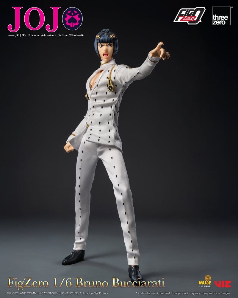 Jojo's Bizarre Adventure: Golden Wind FigZero Actionfigur 1/6 Bruno Bucciarati 31 cm