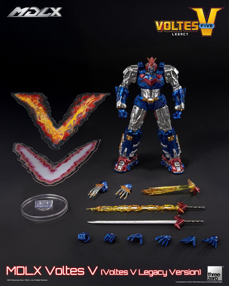 Voltes V MDLX Actionfigur Voltes V (Voltes V Legacy Version) 15 cm