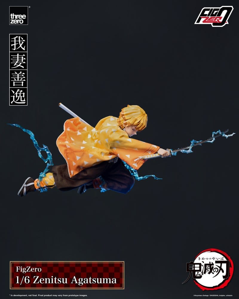 Demon Slayer: Kimetsu no Yaiba FigZero Actionfigur 1/6 Zenitsu Agatsuma 28 cm