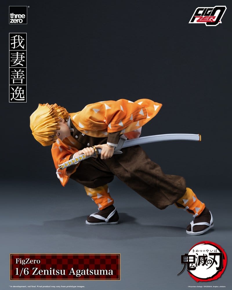 Demon Slayer: Kimetsu no Yaiba FigZero Actionfigur 1/6 Zenitsu Agatsuma 28 cm