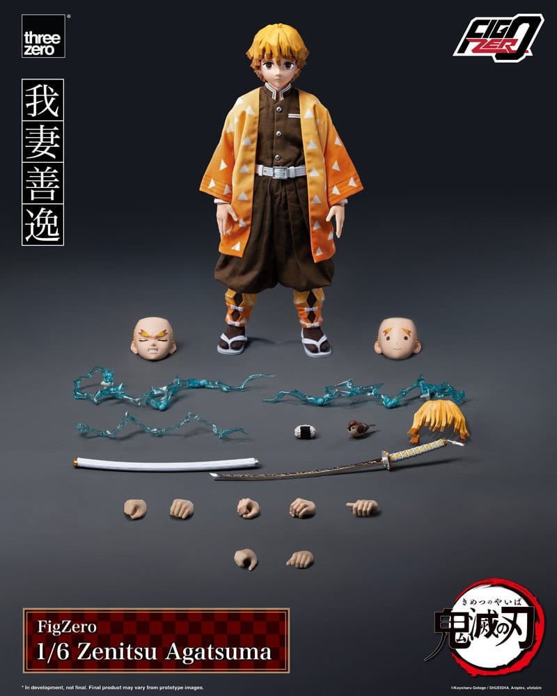 Demon Slayer: Kimetsu no Yaiba FigZero Actionfigur 1/6 Zenitsu Agatsuma 28 cm
