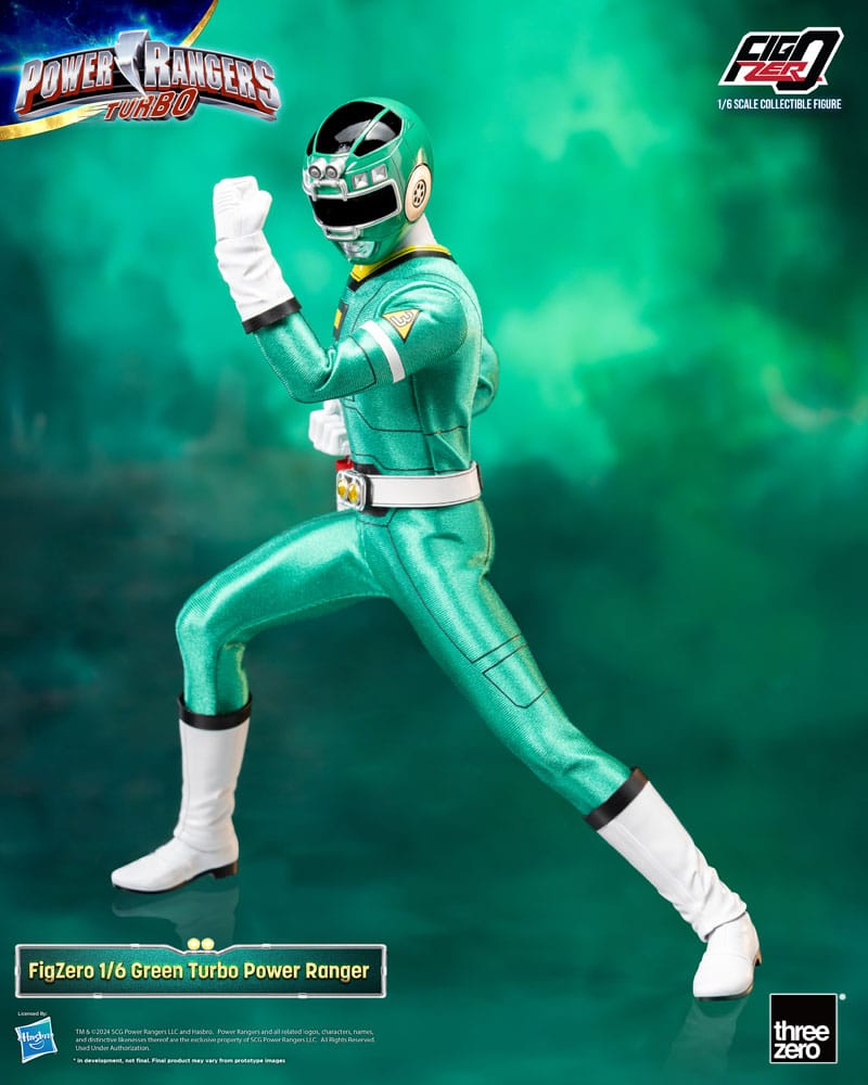 Power Rangers Turbo FigZero Actionfigur 1/6 Green Turbo Power Ranger 30 cm