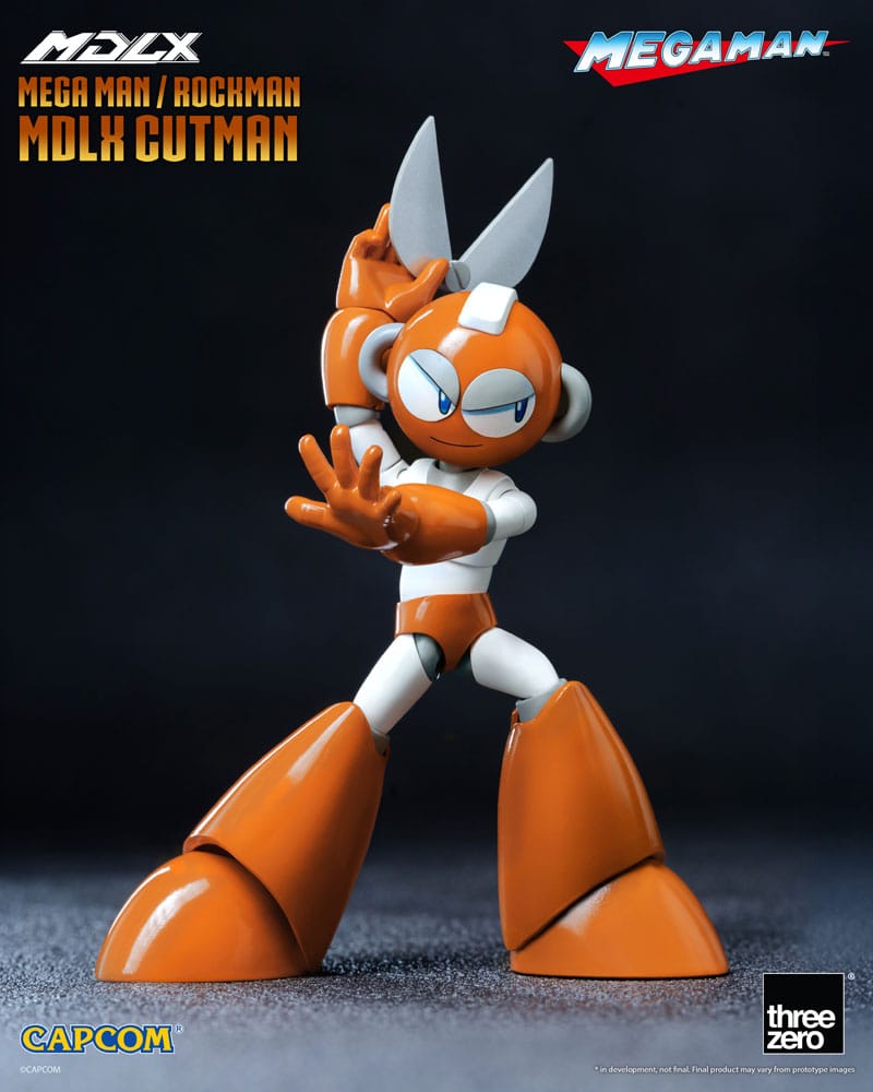 Mega Man MDLX Actionfigur Rockman / Mega Man Cutman 12 cm