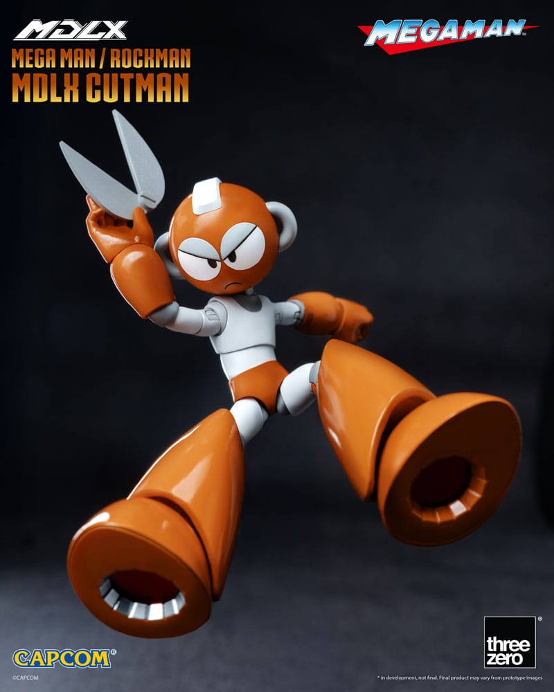 Mega Man MDLX Actionfigur Rockman / Mega Man Cutman 12 cm