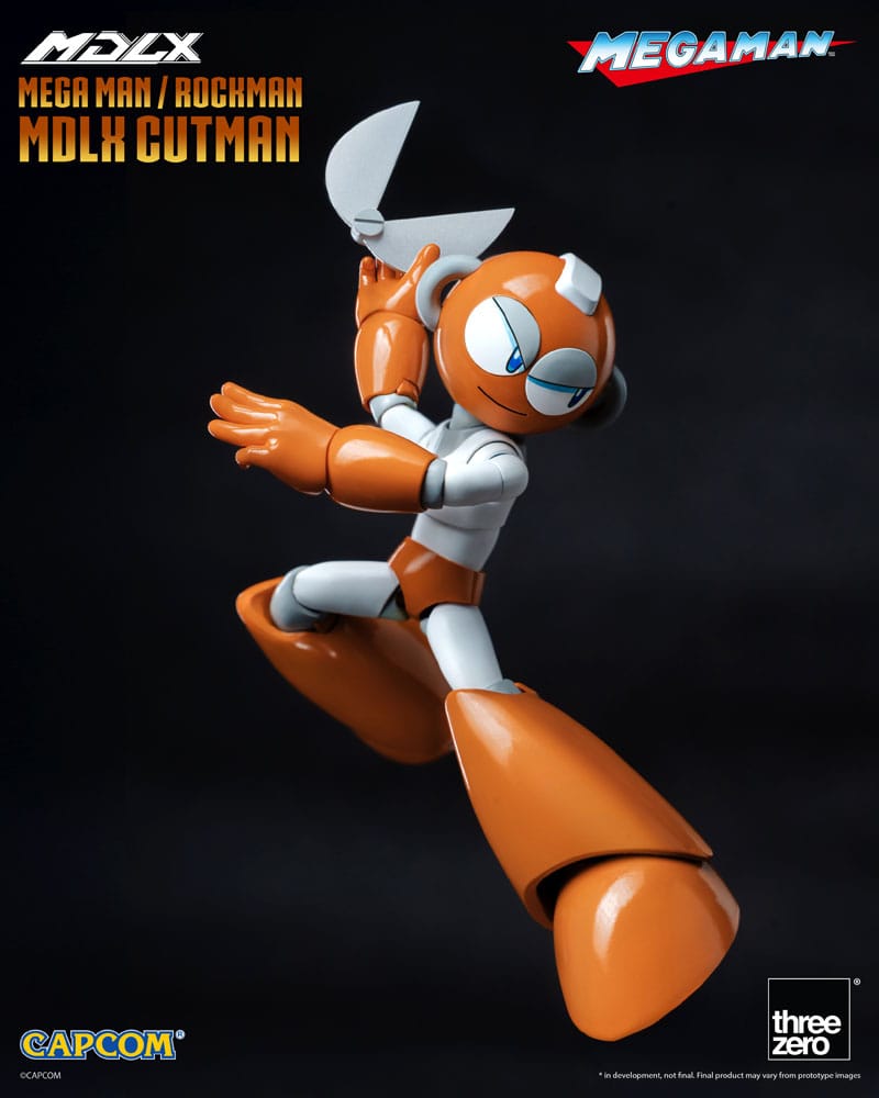 Mega Man MDLX Actionfigur Rockman / Mega Man Cutman 12 cm