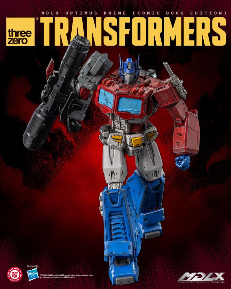 Transformers MDLX Actionfigur Optimus Prime (Comic Book Edition) 18 cm