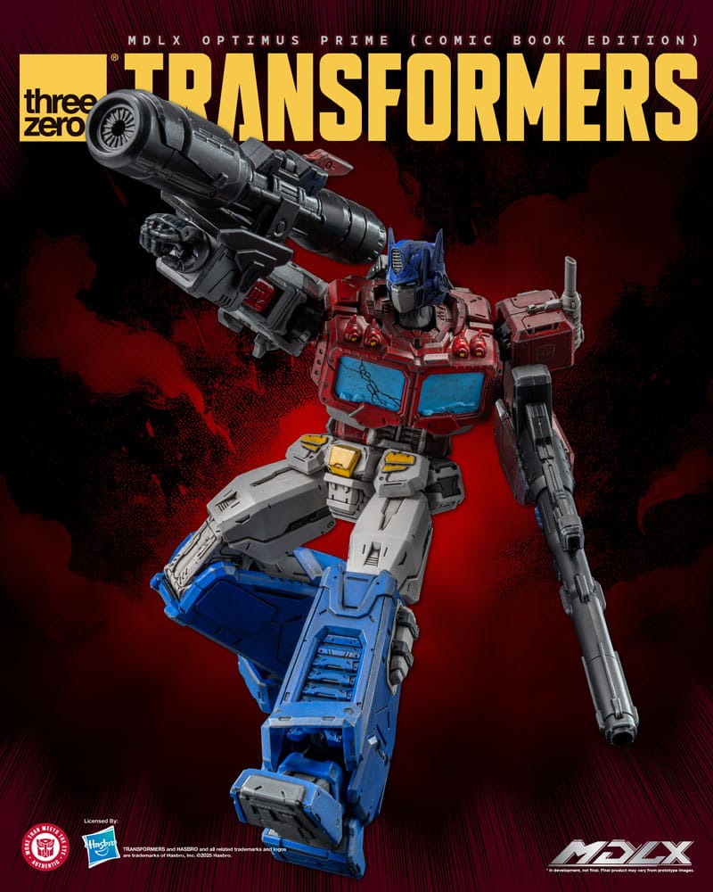 Transformers MDLX Actionfigur Optimus Prime (Comic Book Edition) 18 cm
