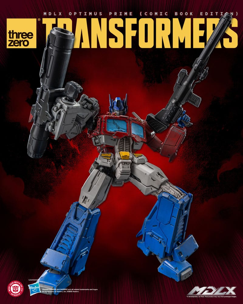 Transformers MDLX Actionfigur Optimus Prime (Comic Book Edition) 18 cm