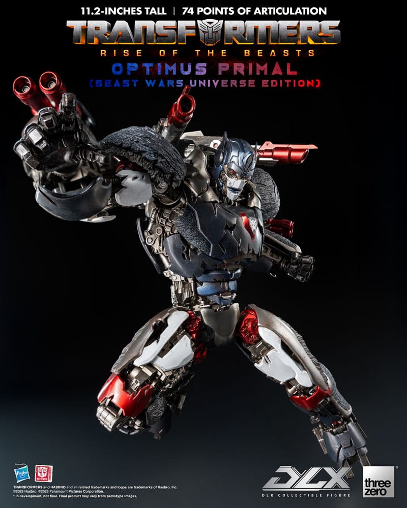 Transformers: Aufstieg der Bestien DLX Actionfigur Optimus Primal (Beast Wars Universe Edition) 29 cm