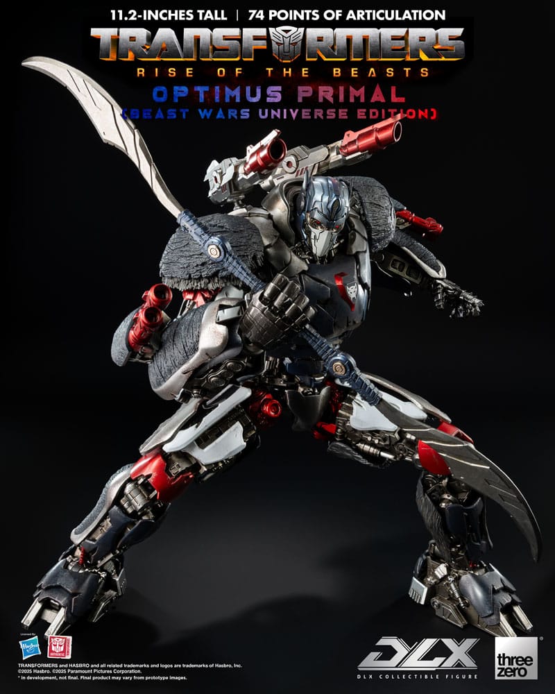 Transformers: Aufstieg der Bestien DLX Actionfigur Optimus Primal (Beast Wars Universe Edition) 29 cm