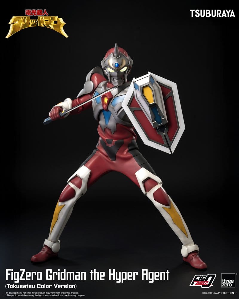 Gridman the Hyper Agent FigZero Actionfigur Gridman (Tokusatsu Color Version) 30 cm