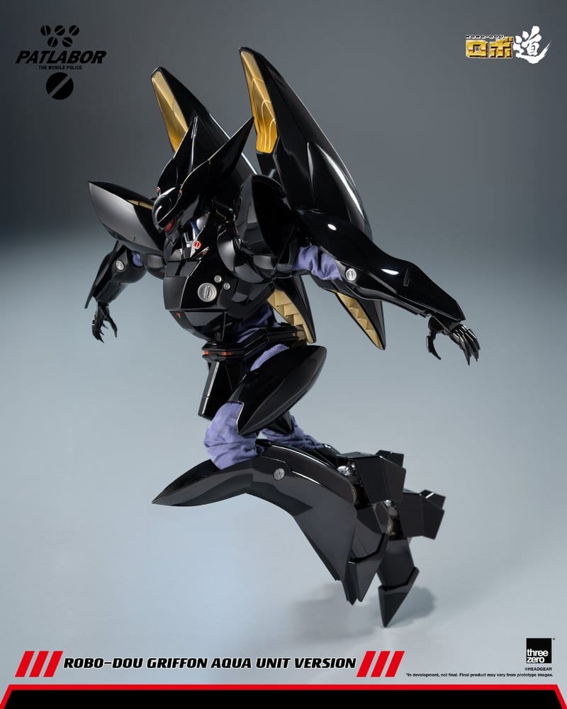 Mobile Police Patlabor Robo-Dou Actionfigur 1/35 Griffon Aqua Unit Version 25 cm