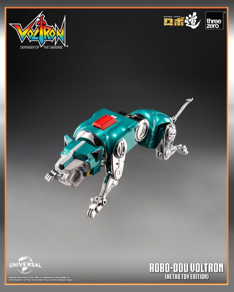 Voltron: Defender of the Universe Robo-Dou Actionfigur Voltron Retro Toy Edition 27 cm