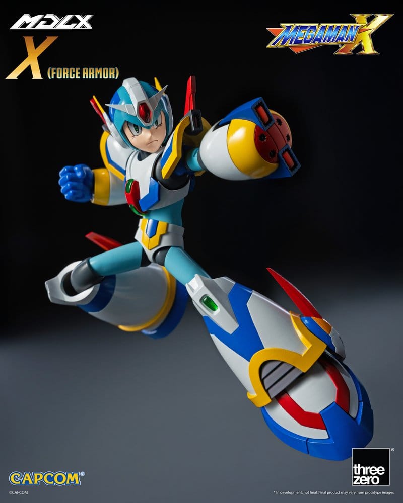 Mega Man X MDLX Actionfigur Rockman / Mega Man Force Armor 12 cm