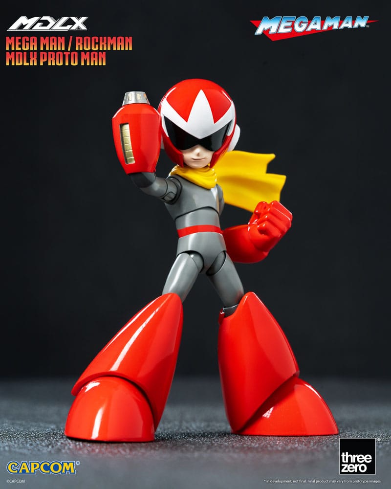 Mega Man MDLX Actionfigur Rockman / Mega Man Proto Man 10 cm