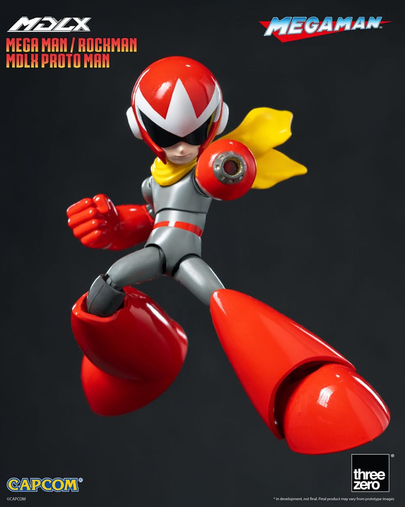 Mega Man MDLX Actionfigur Rockman / Mega Man Proto Man 10 cm
