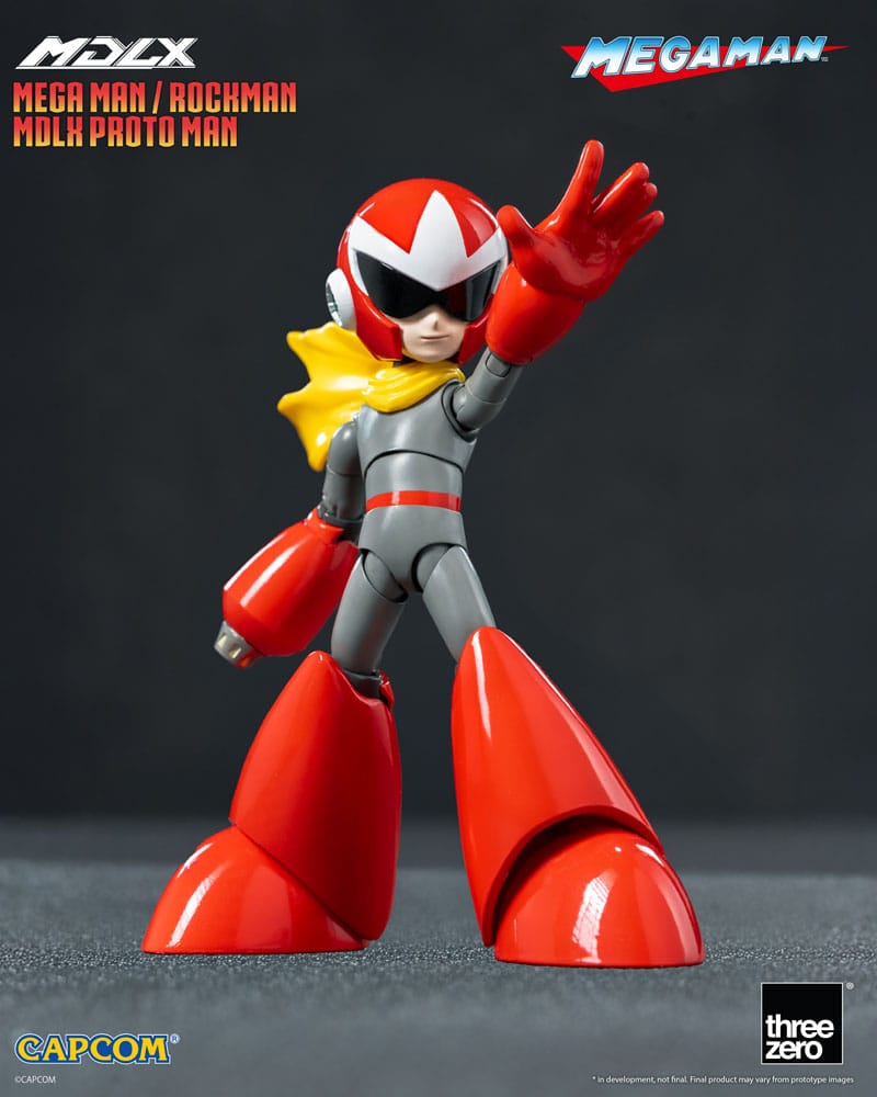 Mega Man MDLX Actionfigur Rockman / Mega Man Proto Man 10 cm