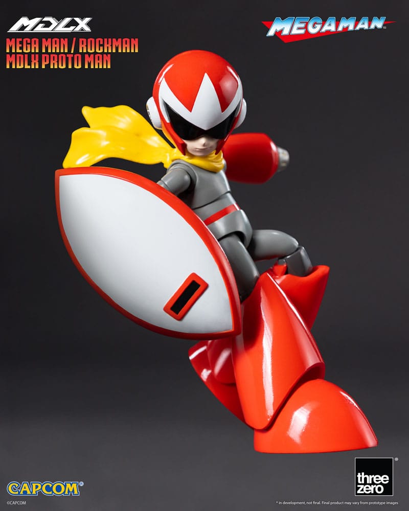Mega Man MDLX Actionfigur Rockman / Mega Man Proto Man 10 cm