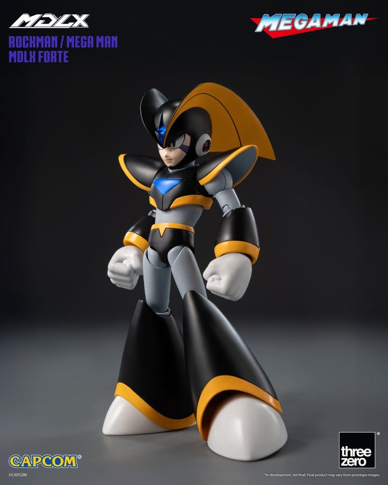 Mega Man MDLX Actionfigur Rockman / Mega Man Forte 10 cm