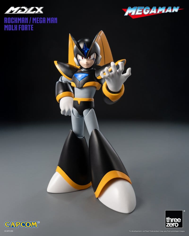 Mega Man MDLX Actionfigur Rockman / Mega Man Forte 10 cm